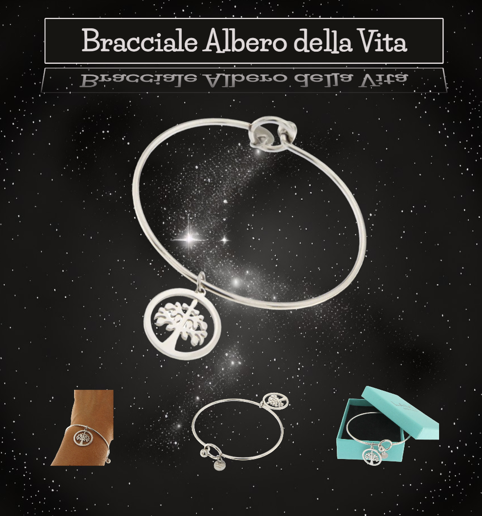 Bracciale rigido albero della vita